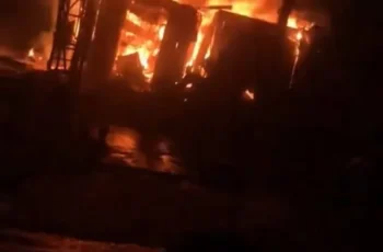 Why So Many Shops Are Burning These Days: What's Really Going On? Fire outbreak destroys shops and electronics at Computer Village in Ikeja, Lagos