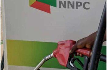 Fuel Price Drops in Nigeria as NNPC Adjusts Pump Rates Nationwide Fuel station in Nigeria showing updated pump prices following a nationwide fuel price adjustment by NNPC.