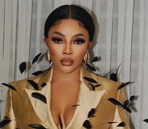 Toke Makinwa speaking about tithe and charity on her YouTube channel