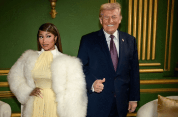Donald Trump speaks about Nicki Minaj at White House Black History Month reception