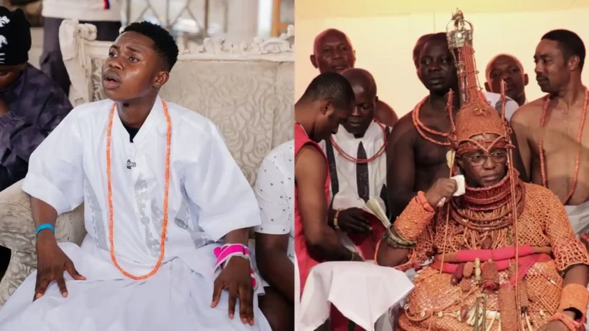 Influencer Peller at Oba of Benin palace controversy queen faces expulsion