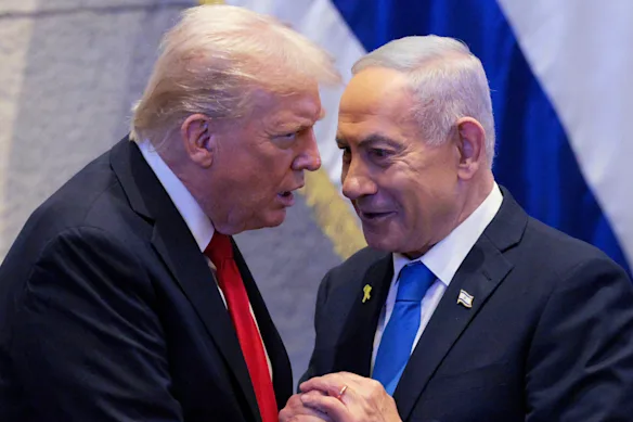 Donald Trump and Benjamin Netanyahu linked to Iran strike report