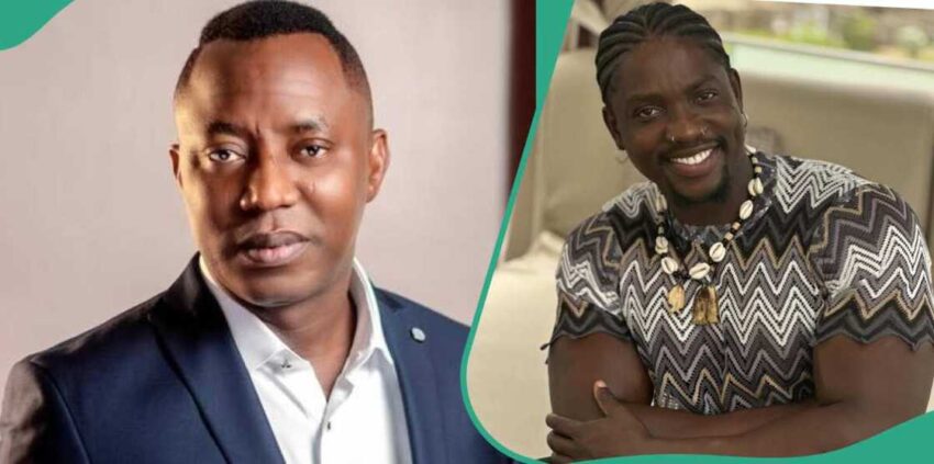VeryDarkMan and Omoyele Sowore debate representing Nigerian social media influence and activism clash