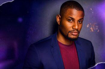 Nollywood Thrown Into Mourning As Alex Ekubo Dies After Reported Cancer Battle Nollywood actor Alex Ekubo in a cinematic portrait styled with dark blue and purple entertainment blog aesthetics