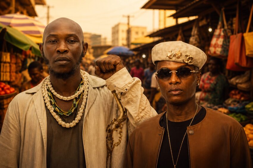 Seun Kuti and Wizkid ongoing feud discussion in Nigerian music industry