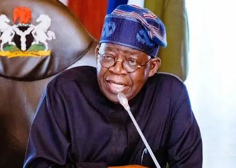 President Bola Tinubu during the APC presidential primary exercise ahead of the 2027 elections.
