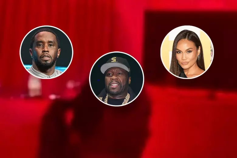 50 Cent reacting on social media following reports of an alleged video leak involving Diddy and Daphne Joy.