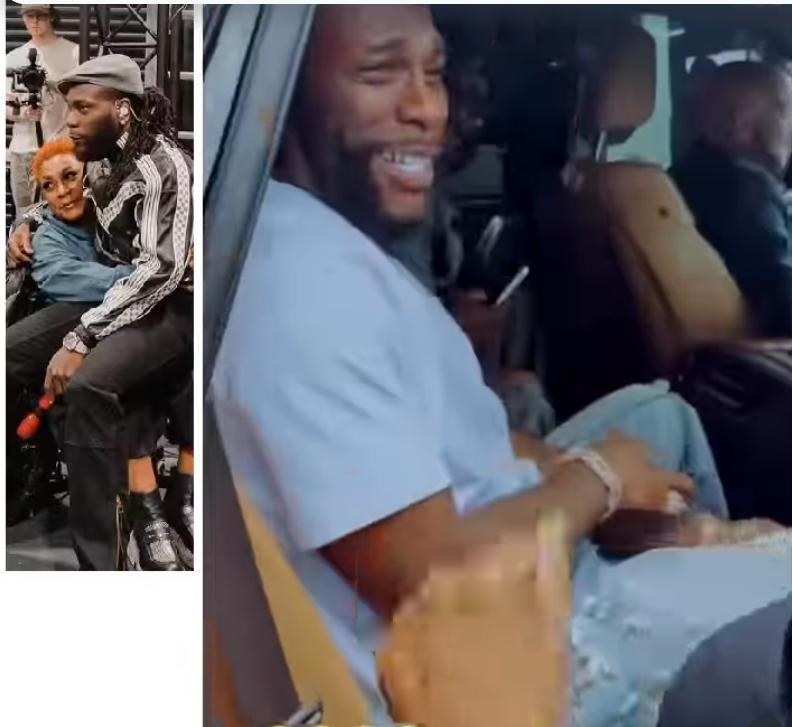 Burna Boy performing during the FIFA Club World Cup opening ceremony.