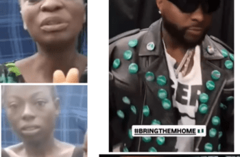 Davido Uses FIFA World Cup Event to Spotlight Abducted Oyo Students, Calls for Their Safe Return Davido wears a custom jacket bearing the names of abducted Oyo students during a FIFA World Cup Countdown event.