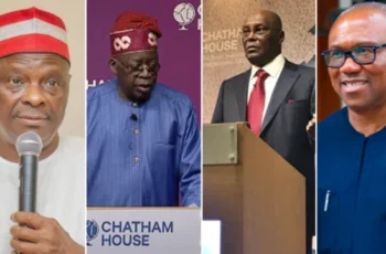 Why Political Defections Continue To Shape Nigeria's Democracy Nigerian politicians during a political gathering discussing party loyalty and defections