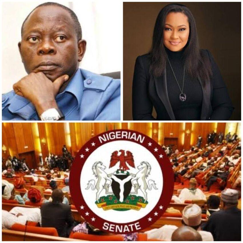 Senate denies Oshiomhole's forged signature allegation in Natasha suspension report.