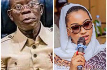 Oshiomhole Alleges Some Senators' Names Were Added to Natasha Akpoti-Uduaghan Suspension Report Without Their Consent Senator Adams Oshiomhole speaks on alleged irregularities in the Senate report that led to Natasha Akpoti-Uduaghan's suspension.