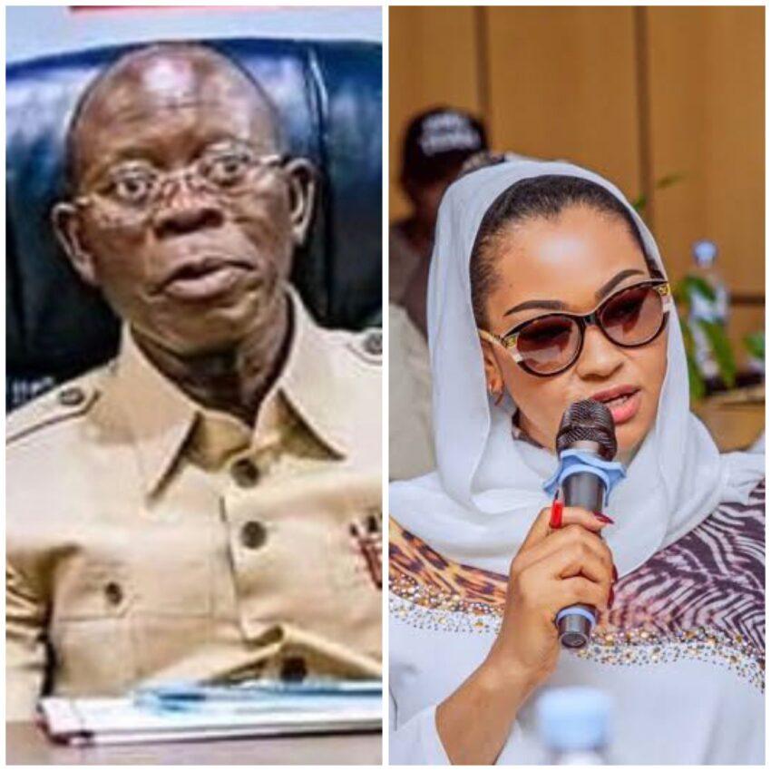 Senator Adams Oshiomhole speaks on alleged irregularities in the Senate report that led to Natasha Akpoti-Uduaghan's suspension.