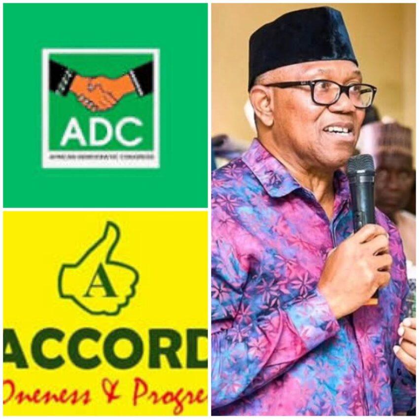 Peter Obi reacts to Federal High Court ruling ordering the deregistration of ADC and other political parties.