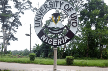 University of Uyo campus and students during academic activities