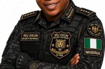 Who Are Sunday Igboho's Iru Ekun Operatives? What We Know About the Security Outfit Sunday Igboho with members of the Iru Ekun security outfit during a community security operation.