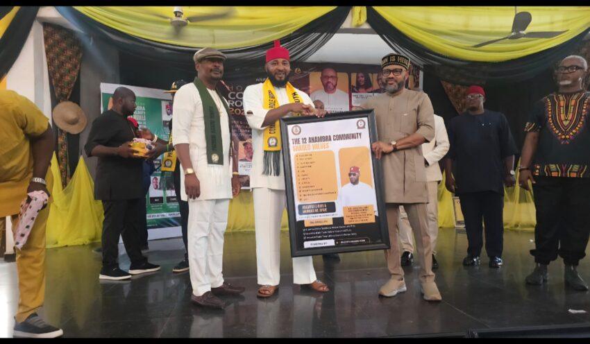 Recipients at the Capital City Role Model Award ceremony organised by the Anambra State Town Union Council Youth Wing.