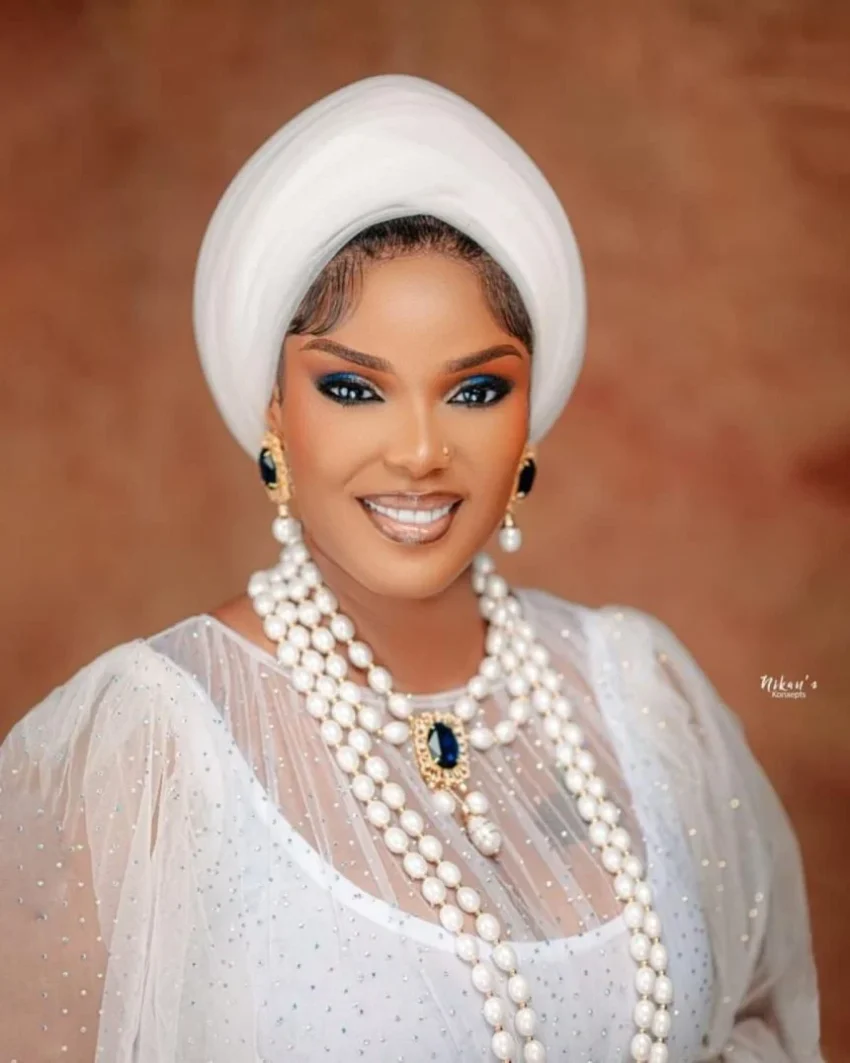 Nollywood actress Iyabo Ojo speaking during an interview on The Morayo Show about relationships, beauty and her personal life.