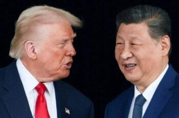 Donald Trump and Xi Jinping during the 2026 US-China state visit